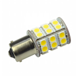 BA15S LED-Bajonettsockellampe 350 Lumen Gleichstrom 10-30V DC warmweiss 3 W 