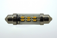 S8x37 LED-Soffitte 45 Lumen Gleichstrom 10-30V DC warmweiss 0,8W 