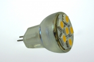 GU4 LED-Bajonettsockellampe 102 Lumen Gleichstrom 10-30V DC warmweiss 1W 