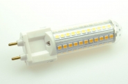 G12 LED-Tubular 900 Lumen Gleichstrom 85-240V DC warmweiss 10 W 