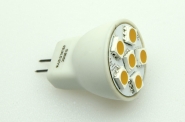 GU4 LED-Bajonettsockellampe 102 Lumen Gleichstrom 10-30V DC warmweiss 1W 