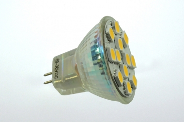 GU4 LED-Spot MR11 210 Lumen Gleichstrom 10-30V DC warmweiss 2,3W 