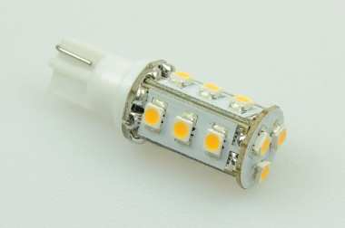T10 LED-Stiftsockellampe 90 Lumen Gleichstrom 10-30V DC warmweiss 0,8W 