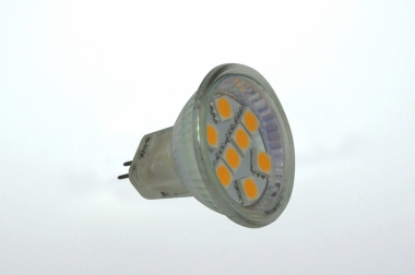 GU4 LED-Spot MR11 125 Lumen Gleichstrom 10-30V DC warmweiss 1,3 W 
