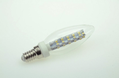 E14 LED-Kerze 165 Lumen Gleichstrom 220-240V DC kaltweiss 3,4W 