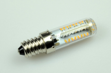 E14 LED-Tubular 170 Lumen Gleichstrom 195-230V DC warmweiss 3W 