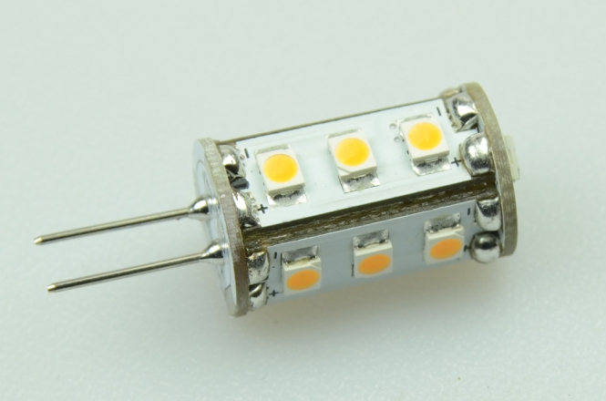 G4 LED-Stiftsockellampe 90 Lumen Gleichstrom 10-30V DC warmweiss 0,8W 