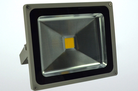 LED-Flutlichtstrahler 2700 Lumen Gleichstrom 120-230V DC kaltweiss 35W 