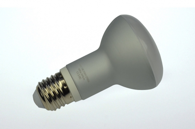 E27 LED-Reflektorlampe 520 Lumen Gleichstrom 80-230V DC warmweiss 7W 