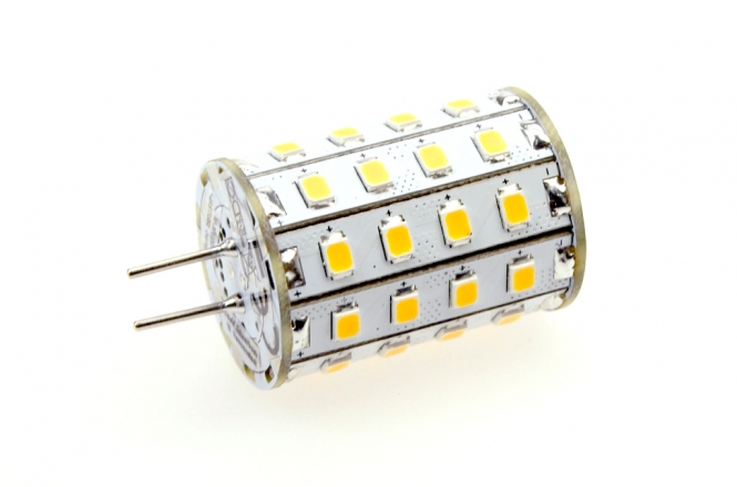 GY6.35 LED-Stiftsockellampe 550 Lumen Gleichstrom 10-30V DC warmweiss 4,8 W 