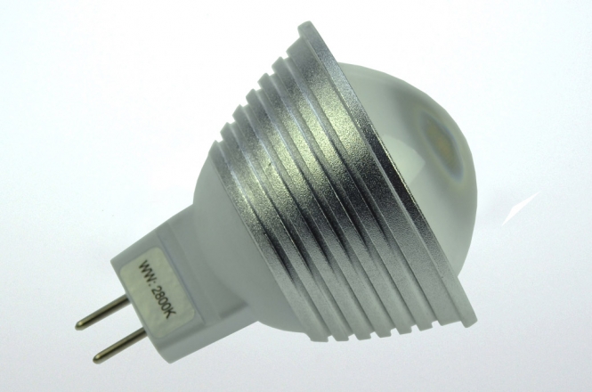 GU5.3 LED-Spot PAR16 300 Lumen Gleichstrom 12-25V DC kaltweiss 4,8W 